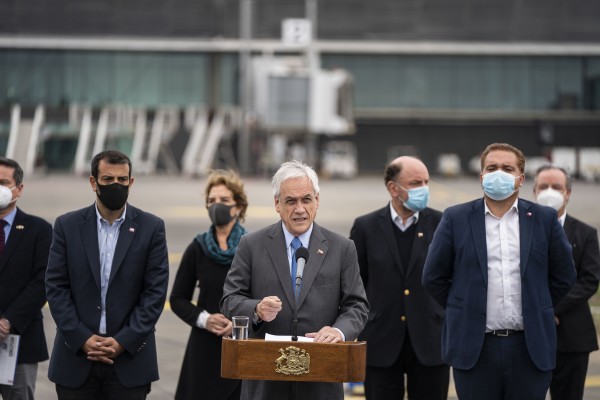 Presidente Pi帽era inaugura ampliaci贸n del Aeropuerto Internacional de Concepci贸n